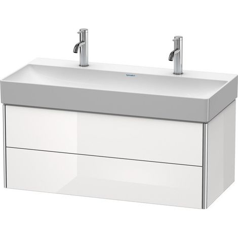 Meuble sous-vasque XSQUARE 397x984x460mm blanc mat