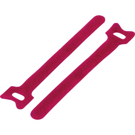 TRU COMPONENTS TC-MGT-180RD203 Collier de serrage auto-agrippant pour grouper partie velours et part