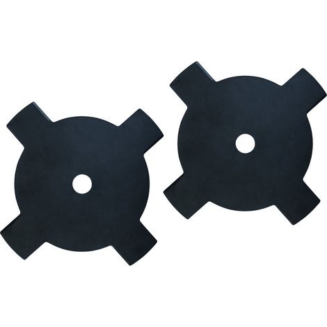 2x Scheppach Universal Ersatzmesser 25,4mm Freischneider Motorsense Motortrimmer (1/2)
