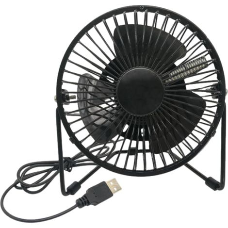 Mini ventilateur d'horloge LED USB avec affichage de (1/5)