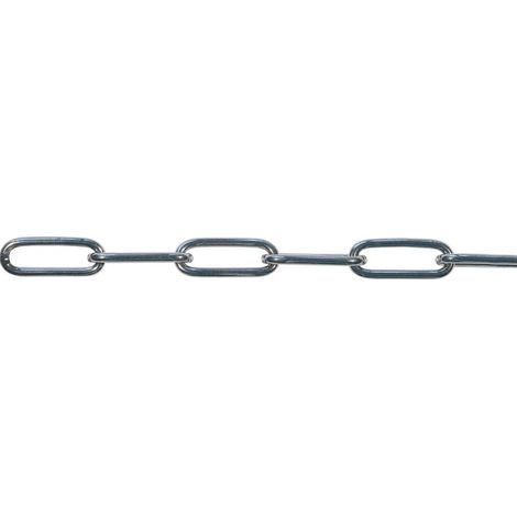 PÖSAMO Schweißkette DIN 5685 Zn C 8,0 Ro.10m (250x200) 10 Stk
