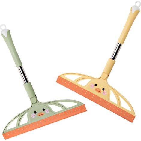 Lot de 2 raclettes pour vitres de voiture et mini grattoirs pour vitres de douche (1/5)