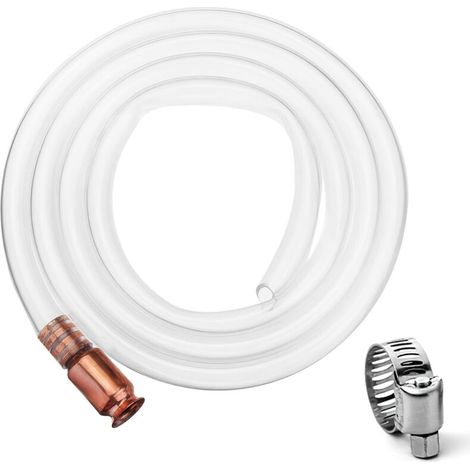 2.5M Tuyau Pompe Auto-amorçante Siphon Pompe Transfert Liquide l'eau Essence Universelle Gaz (1/5)