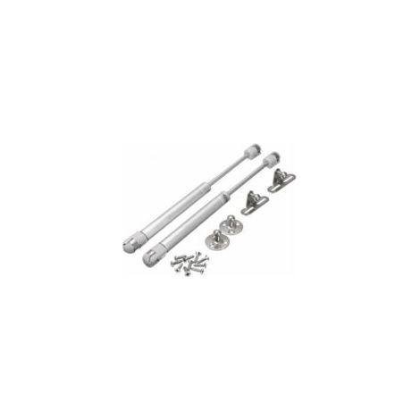 QORVA
-80N = 8kg de force 2PCS vérins à gaz 80N verin meuble hydraulique ressort amortisseurs à gaz d'origine porte armoire de cuisine Bras pneumatique pour levage de porte armoire meuble,de