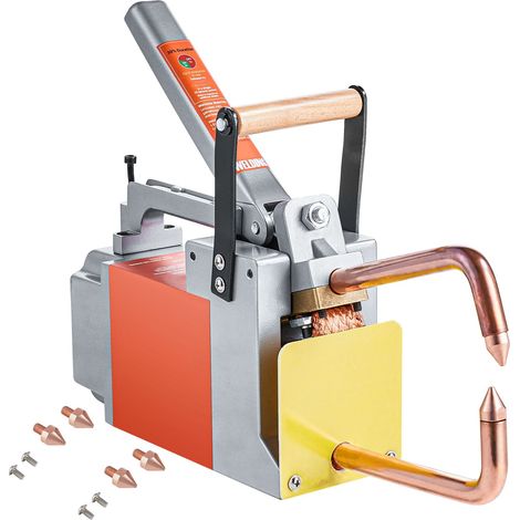 Soudeuse par points portable, capacité 1,5 KVA, pistolet manuel pour tôles en acier carbone, inox et aluminium, épaisseur max 1/8 pouce. (1/5)