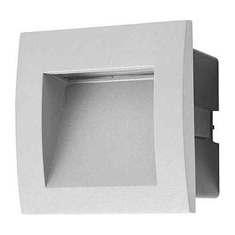 Empotrable De Pared Ip65 Face Led 2,5W 3000K Gris 113Lm (1/3)