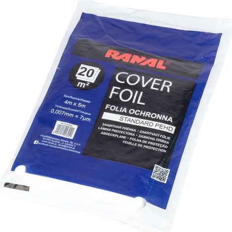 Lámina protectora de pintura y barniz 4x5m RANAL (1/2)