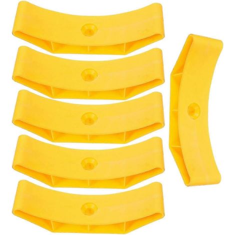 Lot de 6 supports de rangement pour haltères, robustes et adaptés au fitness. (1/4)