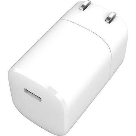 Chargeur secteur eSTUFF compatible USB-C PD 3A 20W - Blanc (1/5)