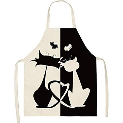 Découvrez notre collection de vêtements de cuisine pour adultes et enfants sur le thème du chat, ainsi que des idées cadeaux pour un barbecue en famille. (1/5)