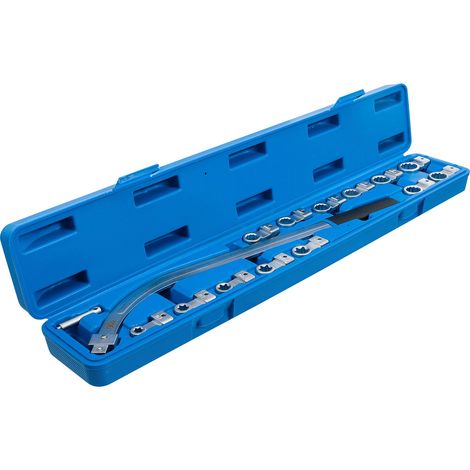 BGS  Llave  tensora  de  rodillo  juego  doce  lados  SW  12  -  19  mm  /  Perfil  E  SW  E10  -  E18  15  pzas.  -  1312 (1/5)