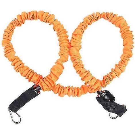 Système de ceinture élastique de résistance pour exercices, équipement d'entraînement pour les jambes et les fessiers, cordon élastique (jaune 4,5 kg)