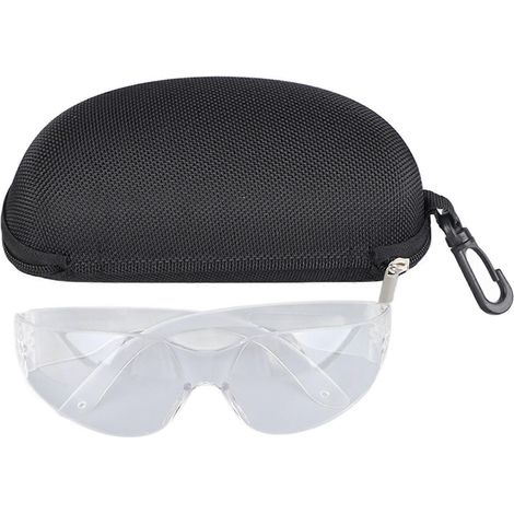 Lunettes de moto anti-poussière, anti-vent et anti-éclaboussures, transparentes et anti-buée (1/4)