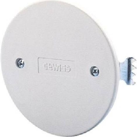 Gewiss coperchio per scatole tonde da incasso diametro 65mm colore bianco gw24218