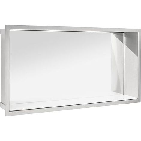 Niche murale lxhxp: 624x324x100 mm paroi arrière miroir (1/3)