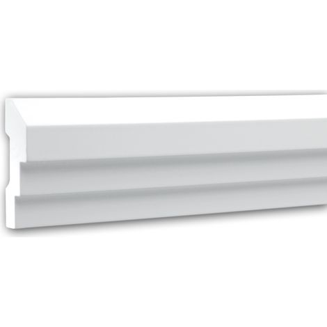 Cornice Parete 151315 Profhome modanatura tipo stucco cornice parete stile neoclassico bianco 2 m