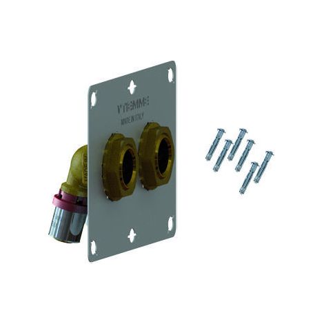 Kit pour cloison en plaque de plâtre entraxe 55mm - Diamètre 16