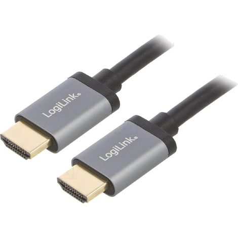 Cable HDCP HDMI 2.0 male des deux cotes 1m - Noir