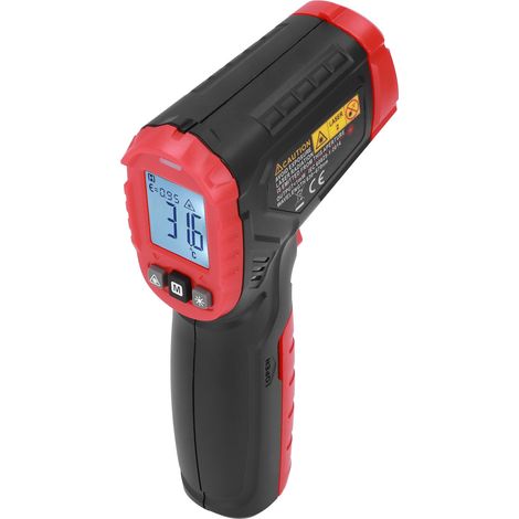 Thermomètre infrarouge HT641B, outil de mesure de température sans contact de haute précision pour l'industrie (1/5)