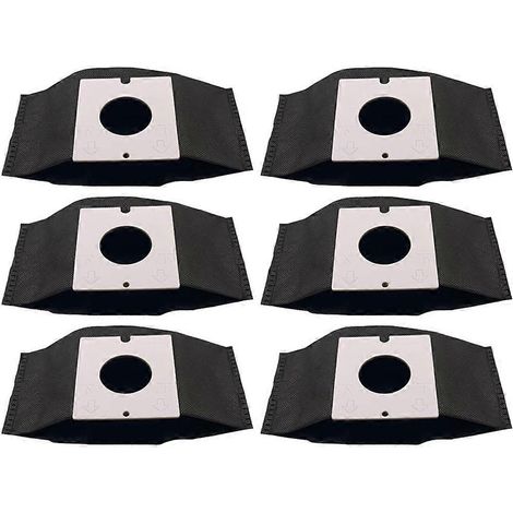 Packung mit 6 Ersatzstaubbeuteln für Mitsubishi Staubsauger MP-9, MP-2, MP-3, MP-5, MP-7, MP-9A, MP-3A und MP-7A. Zubehör inklusive.