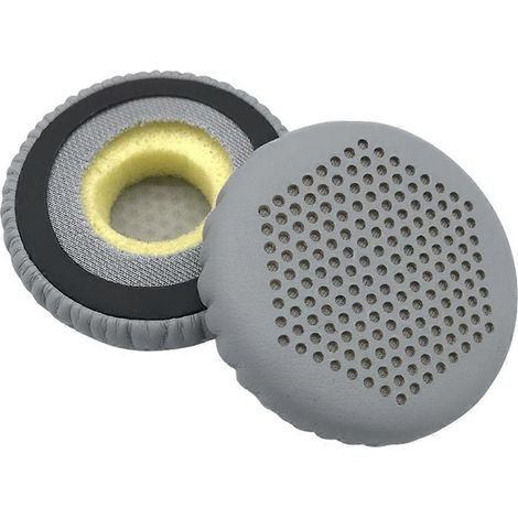 Housse de coussinet pour écouteurs Jabra Evolve 20, 20se, 30, 30II, 40 et 65+ - Coussinets en mousse souple gris (1/5)