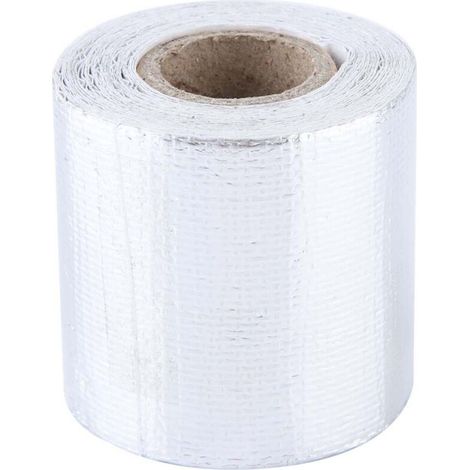 Nastro adesivo riflettente in alluminio argentato per auto, 5 m x 5 cm, protezione termica (1/4)