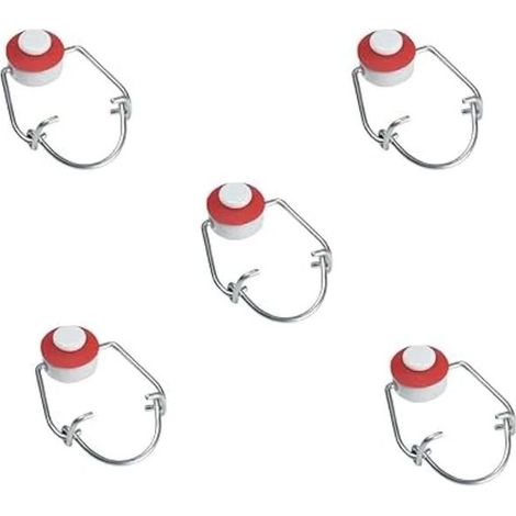 Bouchons mécaniques pour fermeture hermétique de bouteilles en verre - Diamètre maximal du goulot : 4 cm - Dimensions du bouchon (sans collerette)-AquaForge