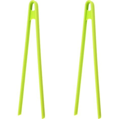 Pinces de cuisine en silicone, dessous de plat, ustensiles de cuisine en silicone, pinces alimentaires en silicone antiadhésives et résistantes à la chaleur (1/5)