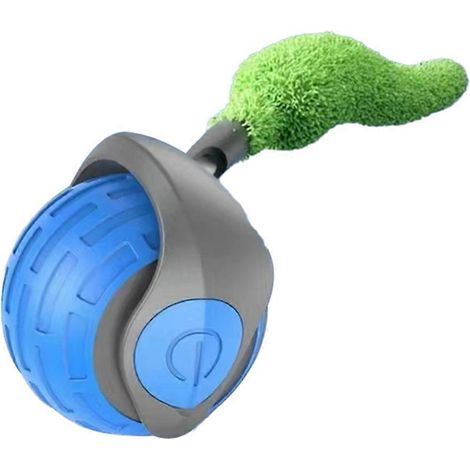 Interaktives Indoor-Katzenspielzeug, blauer Smartball für selbstständige Unterhaltung (1/5)