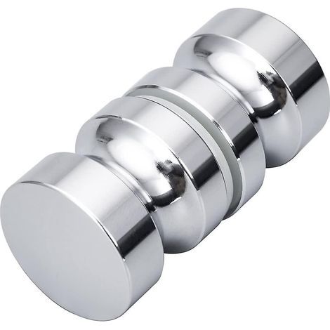 Poignée de porte de douche en alliage d'aluminium Bouton de poignée, rainure Poignée de porte de douche Boutons, poignées Boutons pour B-Ensoleillé (1/3)