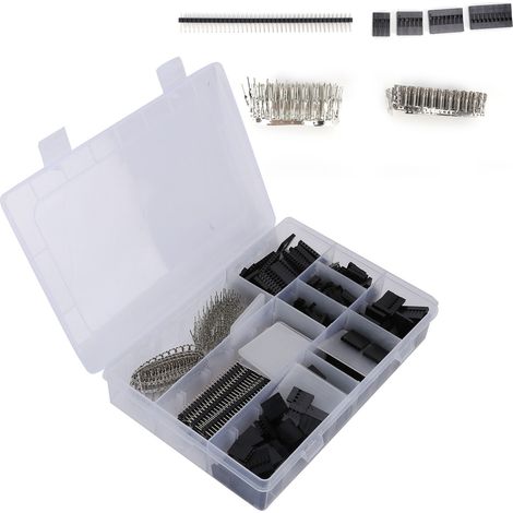 Jumperkabel-Stiftleiste 2,54 mm Gehäuse Stecker Buchse Set Zubehörteil (1/5)