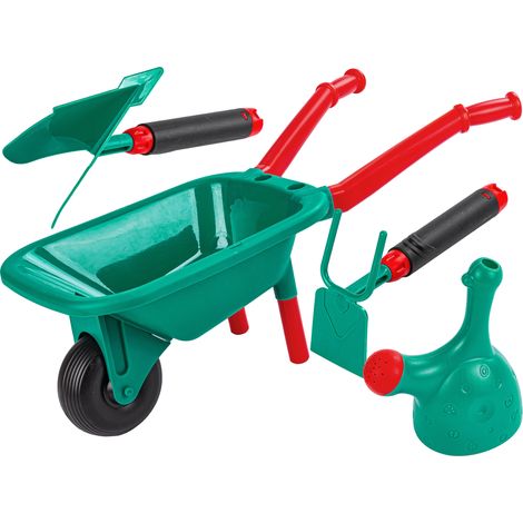 Carriole per la sabbia del giardino Sabbiera per bambini Set da giardino Annaffiatoio (1/5)
