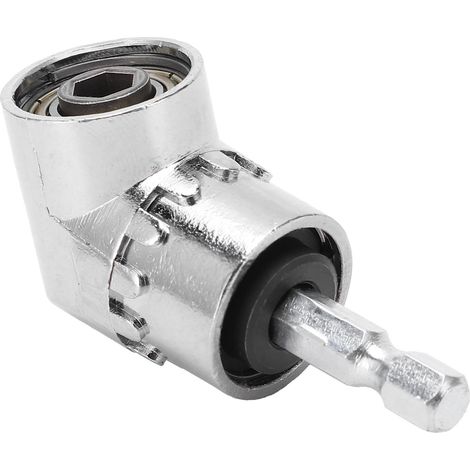 105° magnetischer Schraubadapter, sechseckiger Winkelbit für elektrische Bohrmaschinen, Schraubendreherverlängerung mit Stecknuss, Schraubenzubehör. (1/5)