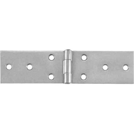 Cerniere strette lunghe Inox 120 x 33 mm. - 2 pz.