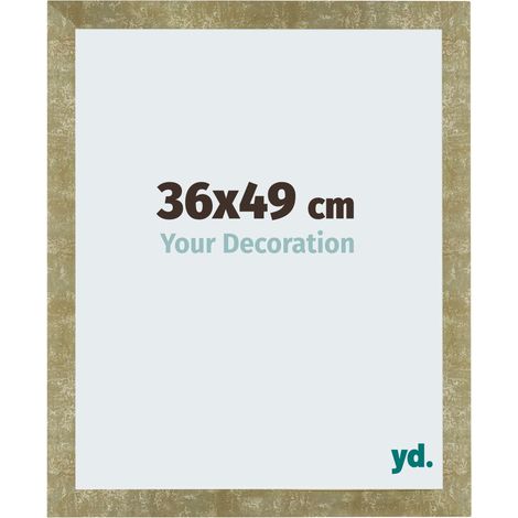 yd. - Cadre photo 36x49 - Or Antique - MDF - Mura