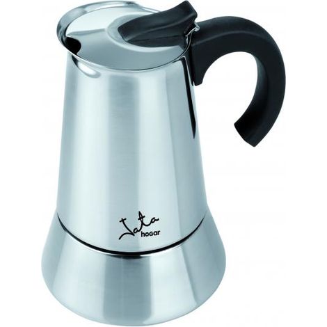 Caffettiera Italiana JATA CAX106 ODIN Acciaio 6 Tazze Metallo Acciaio inossidabile (1/4)