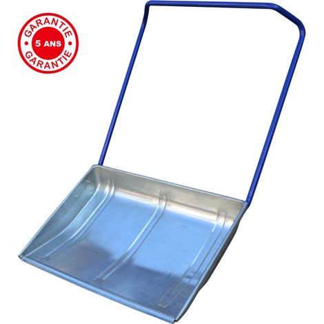 OUTILS PERRIN Traineau à neige galva grand modèle 600 x 800 manche ergo, outil pour le déneigement