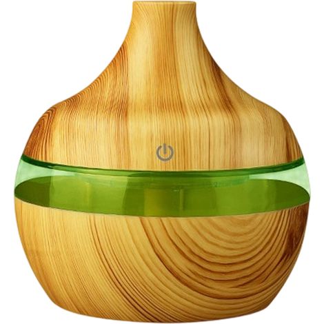 Ätherische Öle – Luftbefeuchter mit Kaltvernebelung – 7-farbige LED-Beleuchtung – 300 ml – Zen-Geschenk (1/5)