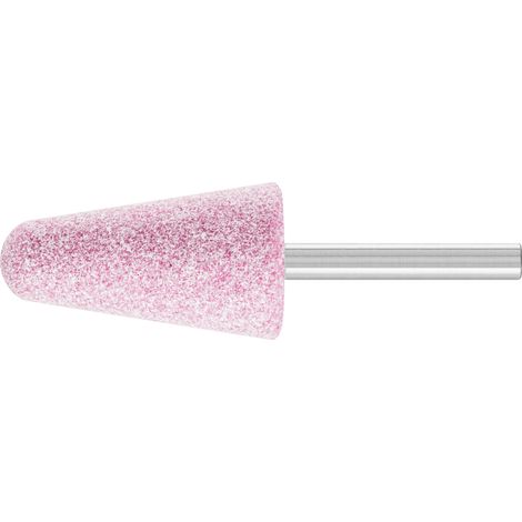 PFERD TOOLS STEEL Schleifstift Kegel Ø 25x45 mm Schaft-Ø 6 mm A60 für Stahl- und Stahlguss 10 Stk