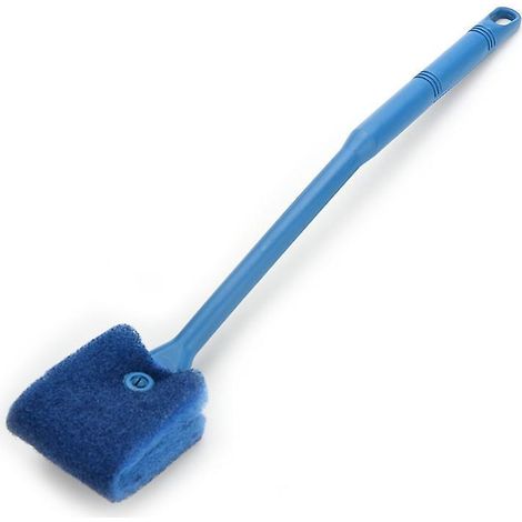 outils De Nettoyage D'aquarium-bleu, Brosse Ponge Et Tampon  Rcurer, Aquarium En Verre