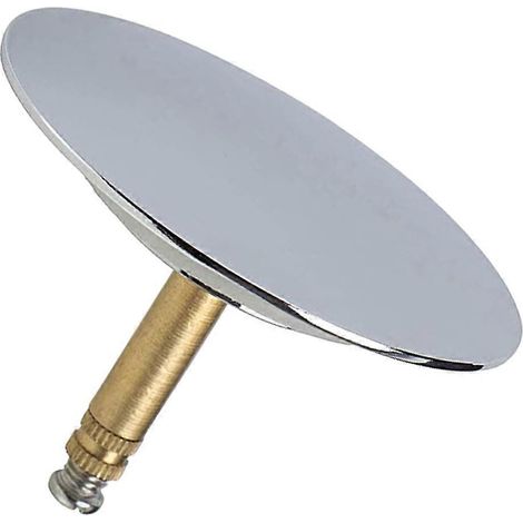 Bouchon de vidage universel 72mm pour baignoire, lavabo et évier de cuisine - Amovible et réglable, outil de plomberie manuel (1/4)