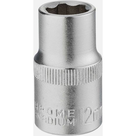 Rosca de 6 puntos con cuadrado de 1/2" 12 mm