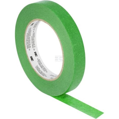 UV 2814 Cinta de enmascarar verde 18mm x 50M 3M 7100330300