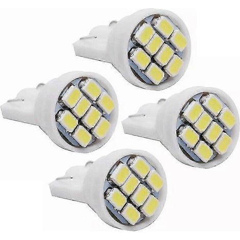 50 Stück T10 8SMD hellweiße LED-Innenraumlampen W5W 194 158 168 Autobahn