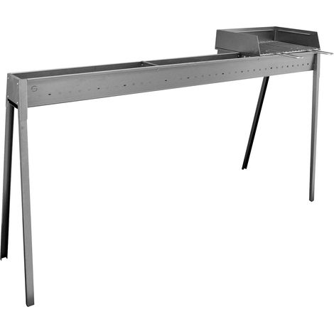 Cuoci Arrosticini a Carbone 120 cm con Barbecue Lisa Luxury Torino Grill 80+40 (1/5)