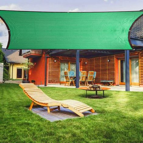 Filet d'isolation d'ombrage bleu 2x4m épaississant filet d'ombrage cour filet d'ombrage extérieur adapté à l'extérieur, utilisation dans la cour (1/5)