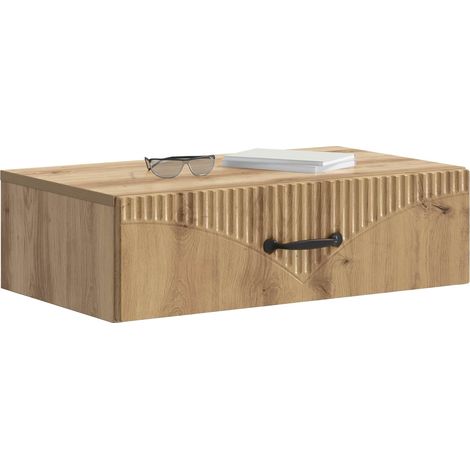 Maison Exclusive - Tavolino da Parete Laterale Rovere Artigianale