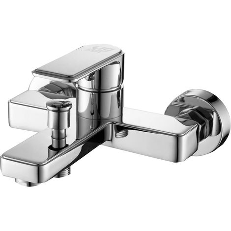 Grifo de Bañera Monomando Yangtse Latón Cromado Cartucho Cerámico 40mm DP GRIFERIA (1/2)