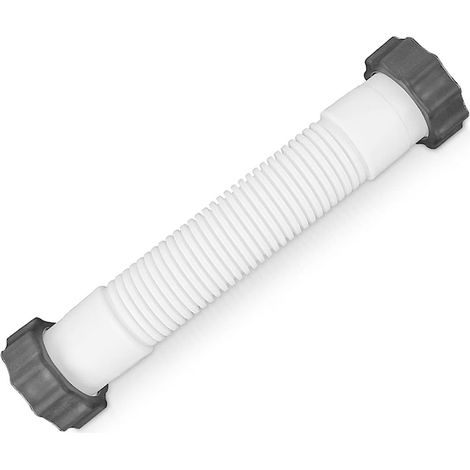 1 Tuyau de pompe, filtre à sable 40 cm, compatible Intex, blanc, pour piscine hors sol (1/5)