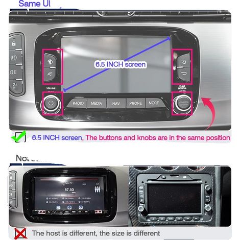 Modulo CarPlay wireless, compatibile con Android Auto e navigazione GPS, per Giulietta 2014-19 (1/2)